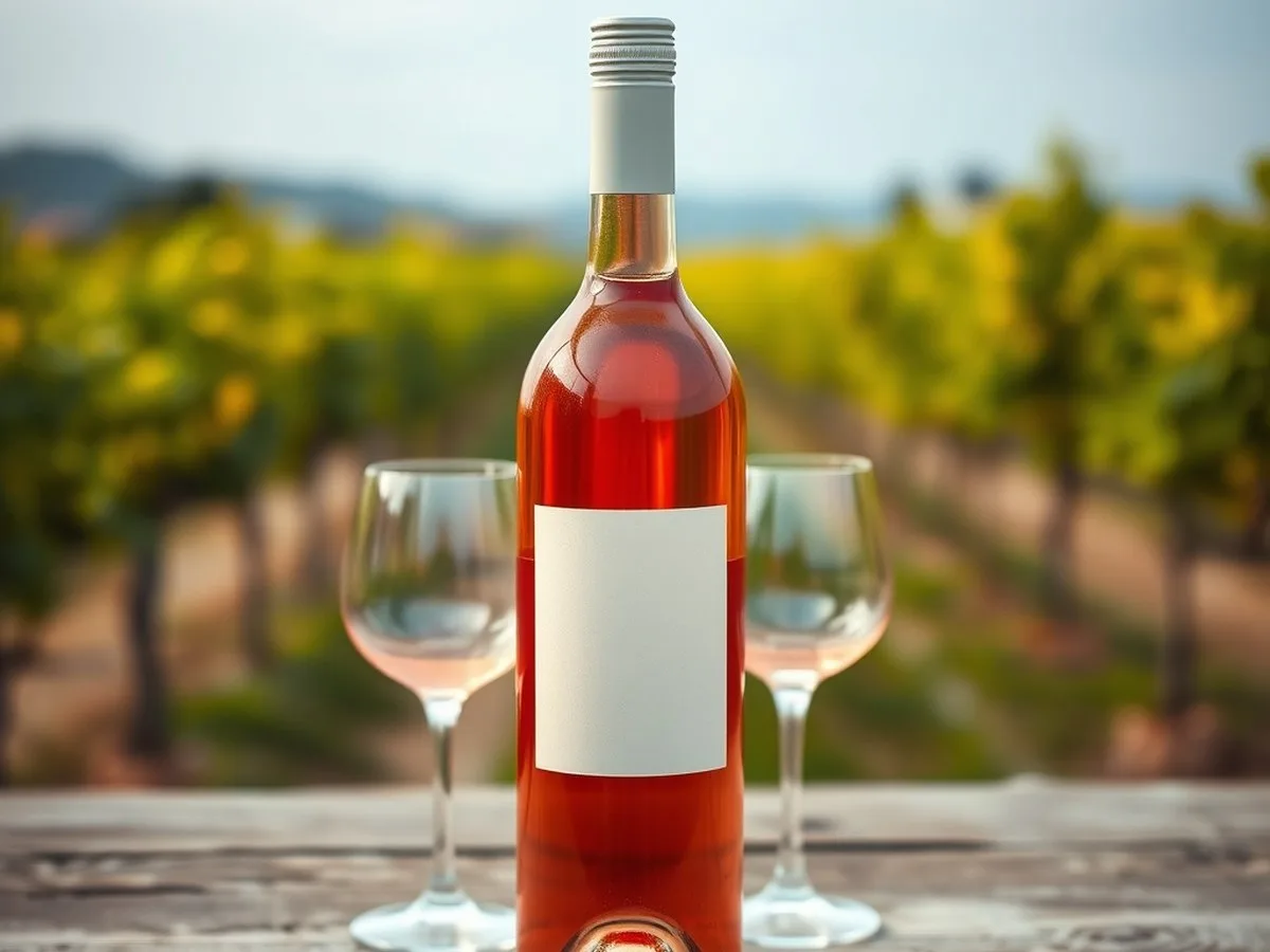 Foto dimostrativa di Rosato dei Roccoli 2024